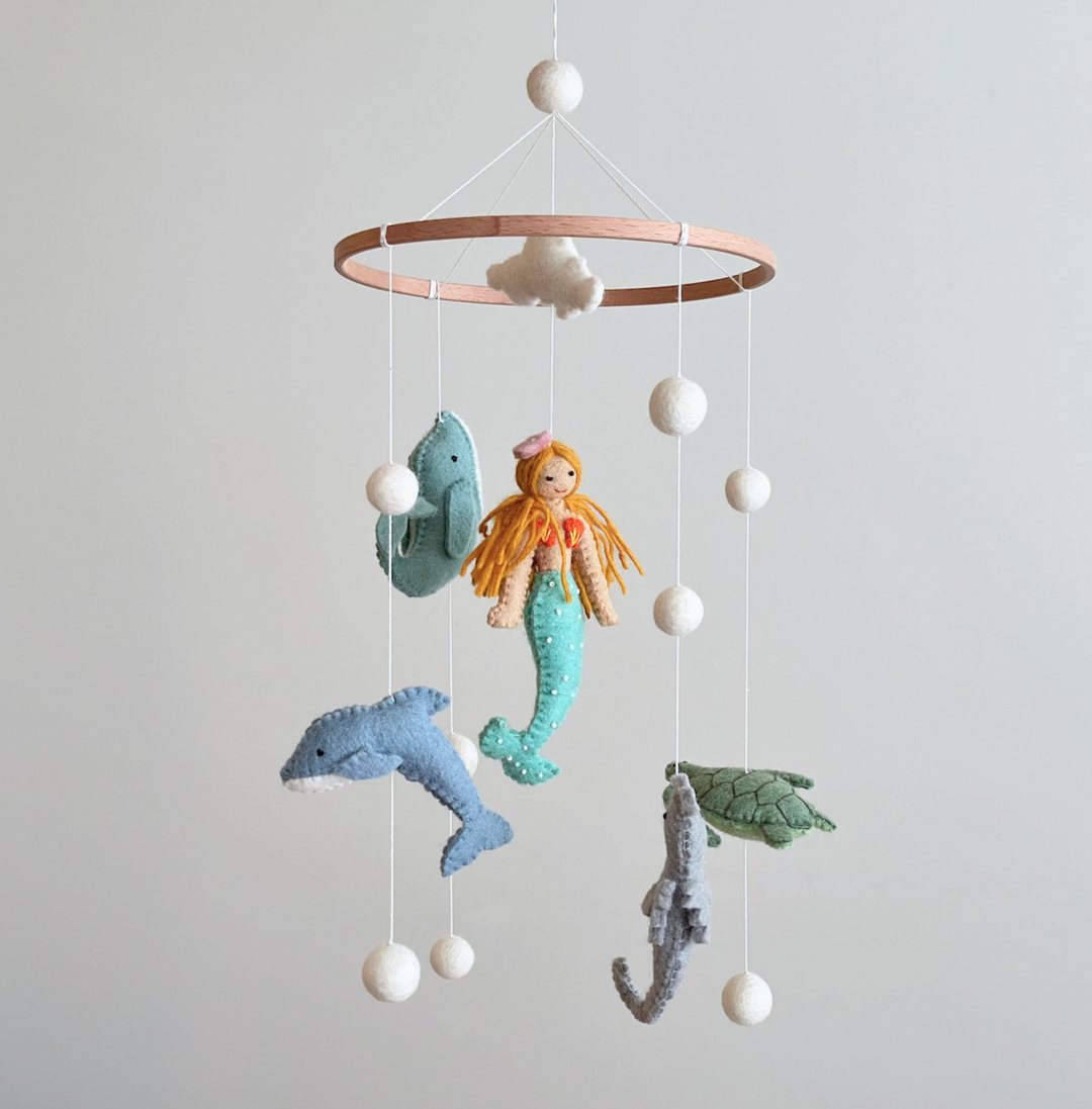 Mermaid Baby Mobile – An Underwater Dream for Your Nursery