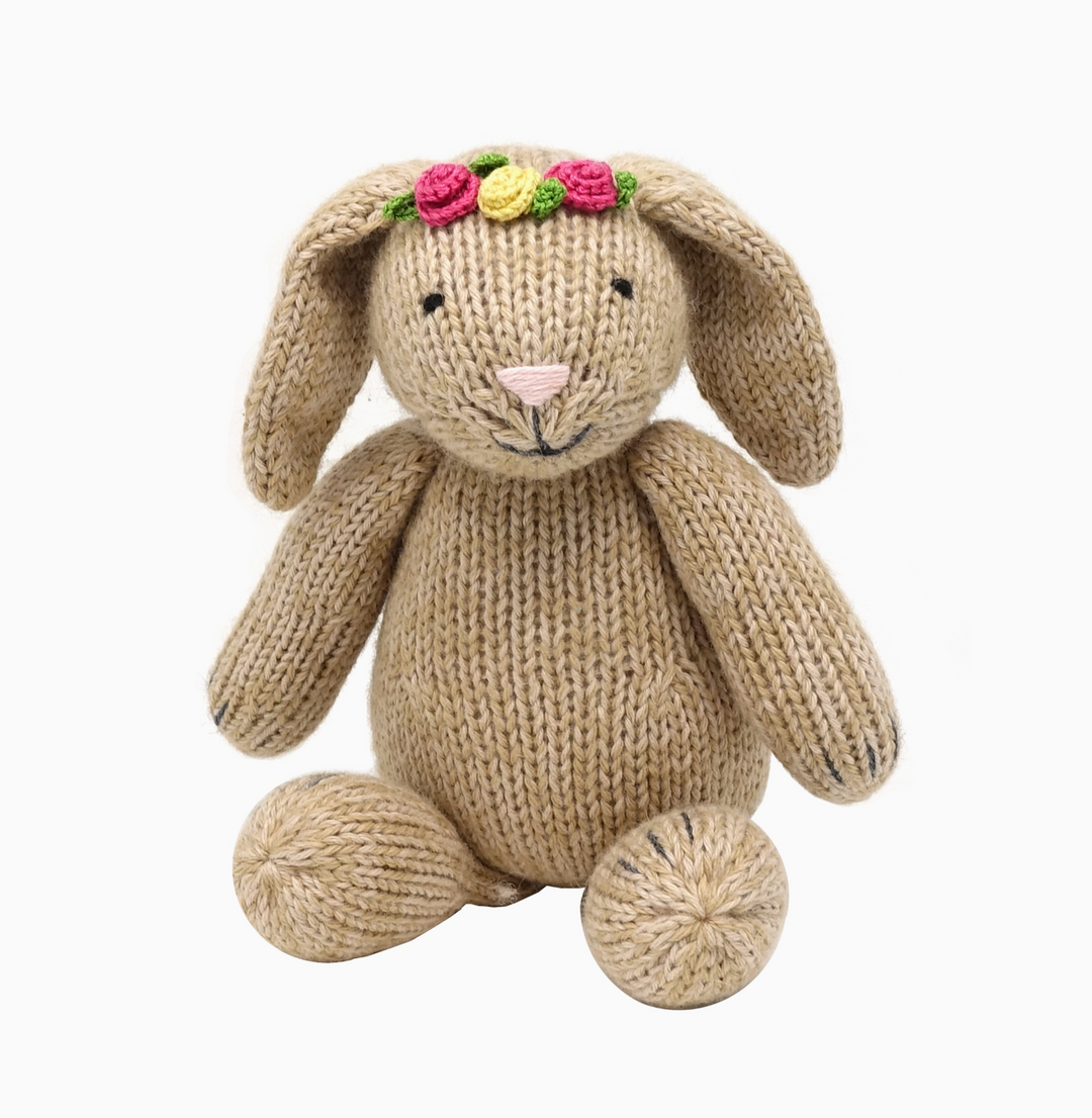 Hand-Knit Bunny