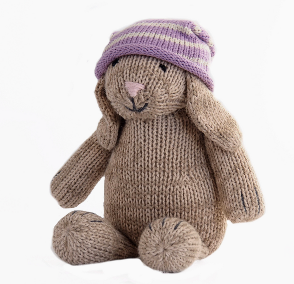 Hand-Knit Bunny