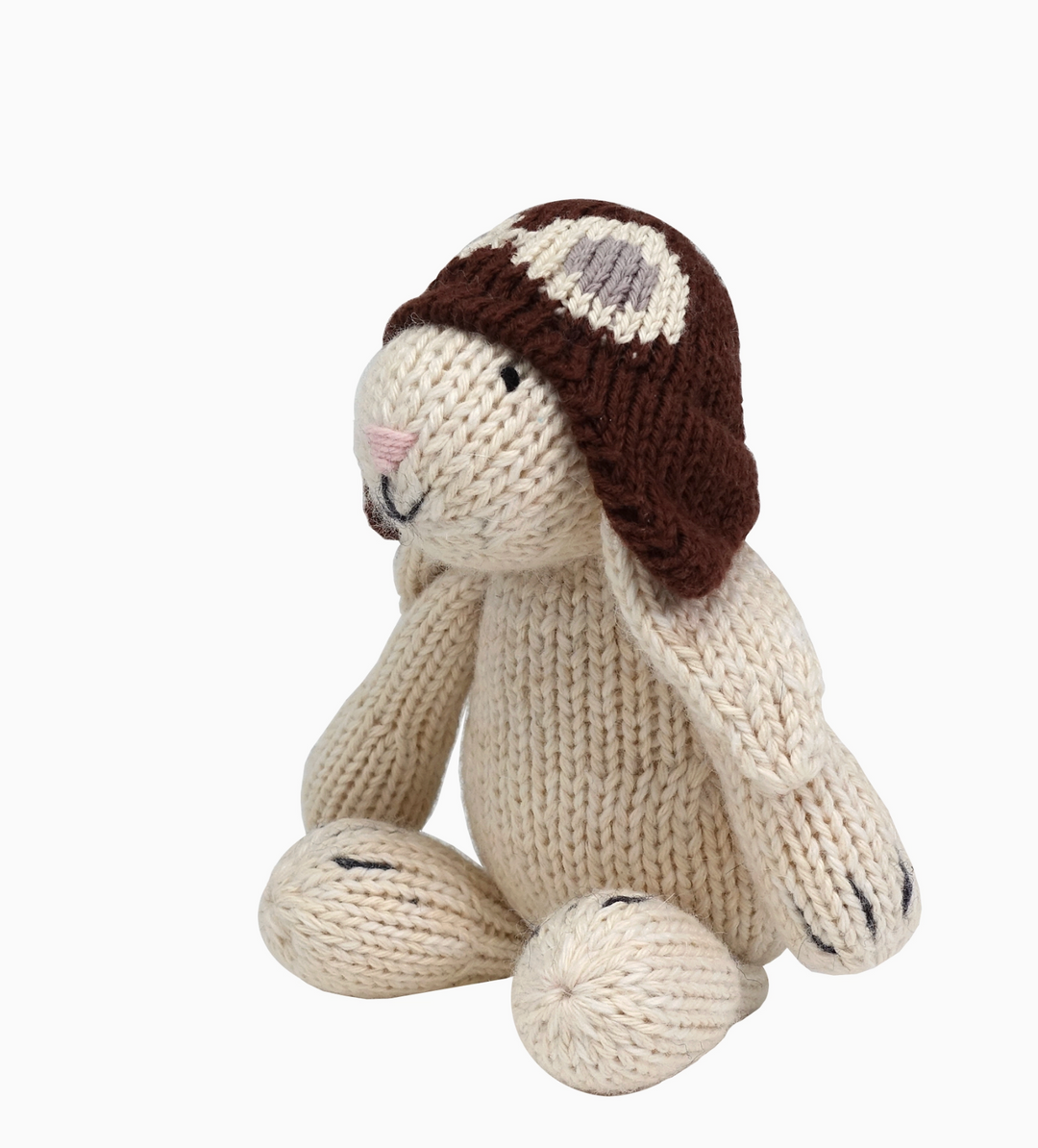 Hand-Knit Bunny
