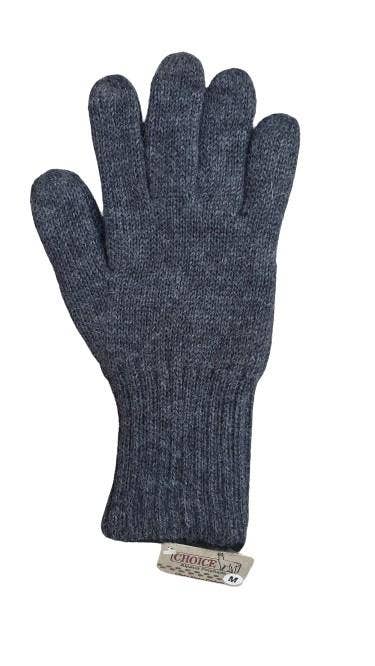 Iditarod double-thick reversible 100% alpaca gloves — view 12