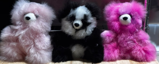 Snowbluff – Alpaca Fur Teddy Bear Alpaca Stuffie