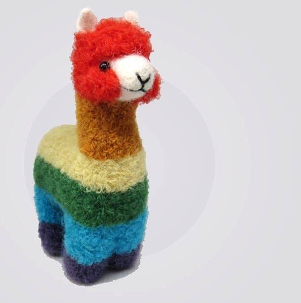 Alpacadorable Ornament — 100% Baby Alpaca, Handmade in Peru
