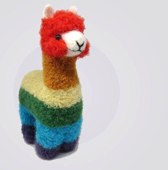 Alpacadorable Ornament — 100% Baby Alpaca, Handmade in Peru